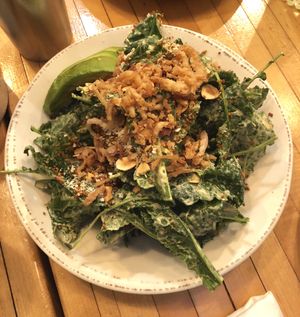 Kale salad  at The Butcher's Daughter in Venice