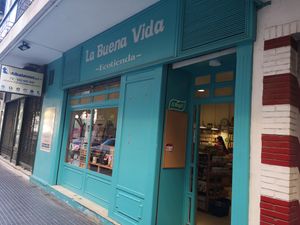 Outside at La Buena Vida Ecotienda in Malaga