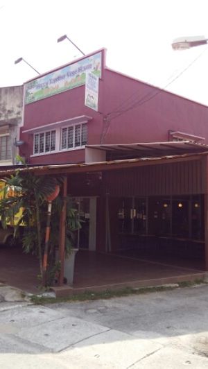 front view  at Happy Together Vege Cafe in Negeri Sembilan