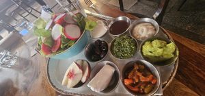 vegan breakfast at Nocturno Cafe in Jerusalem