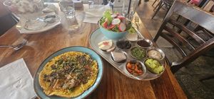 vegan breakfast at Nocturno Cafe in Jerusalem