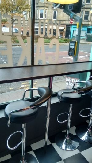 a few seats at Sugar Daddy's Bakery - Rodney St in Edinburgh