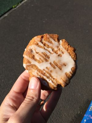 yummy coconut :) at Sugar Daddy's Bakery - Rodney St in Edinburgh