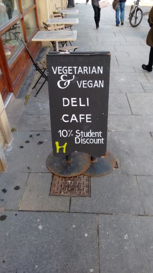 Loud & proud at Henderson's - Holyrood in Edinburgh