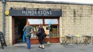 Front entrance, Henderson's at Holyrood at Henderson's - Holyrood in Edinburgh