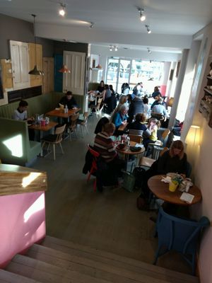 busy at Henderson's - Holyrood in Edinburgh