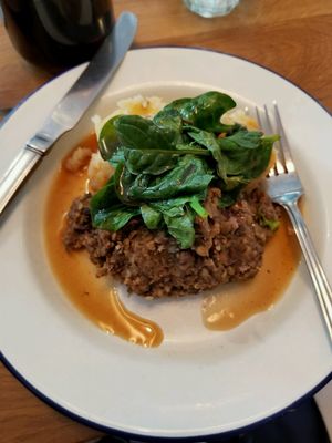 Haggis at Henderson's - Holyrood in Edinburgh