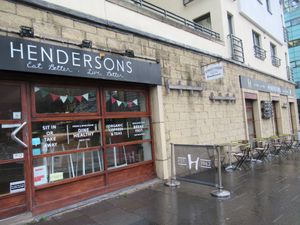 exterior at Henderson's - Holyrood in Edinburgh