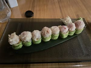 Crispy vegan  at Basara in Venice