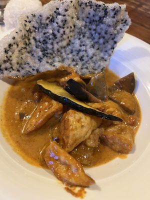 Massaman curry  at TapAsia in Albany