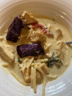 Green curry  at TapAsia in Albany