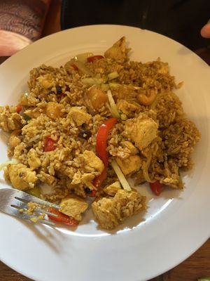 Pineapple tofu fried rice   at TapAsia in Albany