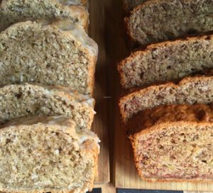 Vegan Coconut Lime and Vegan Banana Bread at Routine in Brooklyn