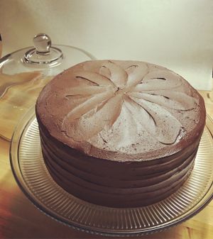 Vegan Chocolate Cake at Routine in Brooklyn