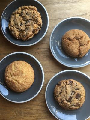 cookies! Vegan Ginger Molasses at Routine in Brooklyn