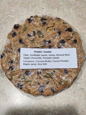 They have vegan baked goods. at True Juice in Winnetka