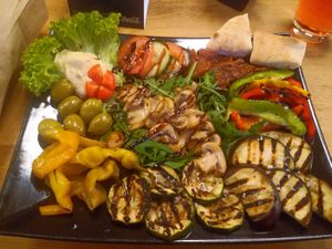 Vegetarisches Antipasti 🤩 at Le Radici in Zaberfeld