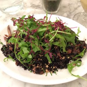 mushroom risotto at Redemption - Shoreditch in East London