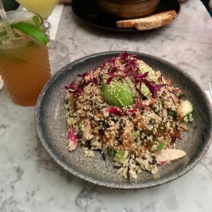 Tokyo salad  at Redemption - Shoreditch in East London