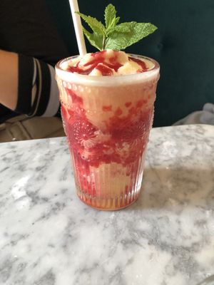 Smoothie  at Redemption - Shoreditch in East London