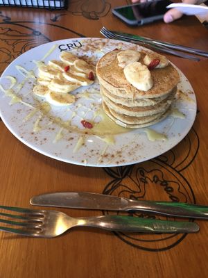 Pancakes at The Cru in Cascais