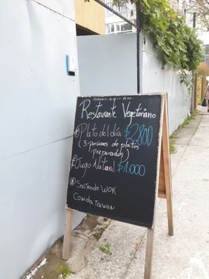 entrada, menu at Vegetariano Naturista Cheng Nan in Concepcion