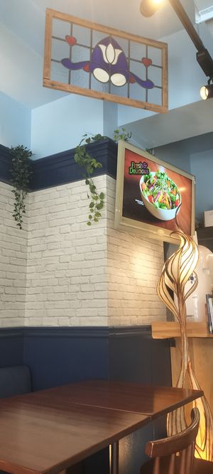 Interior 2 at Lingua World Cafe in Osaka