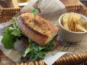 Lunch deal at Lingua World Cafe in Osaka