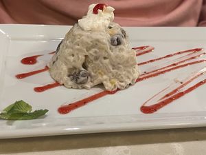 Rice pudding  at Leyla in Charleston