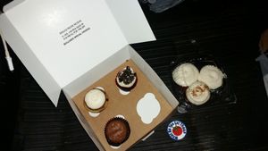 Visited this Vegan Bakery for the first time on Nov 14, 2017 based on the reviews on Happy Cow. It was also the only Veg place open at the time we were passing through (7pm?) . these were not cheap, but very good, I tried a vegan pepper & chocolate that was very good. I would eat here again

More pics at:
http://whatdoyoueatthen.com/green-goodies-oklahoma-city-ok/ at Green Goodies in Oklahoma City