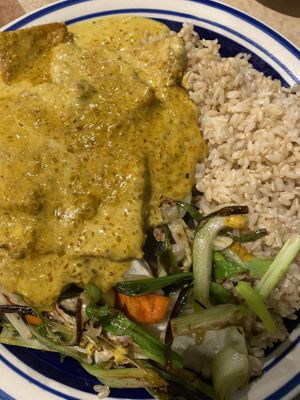 Lemongrass tofu - double YUM  at Indochine in Sierra Vista