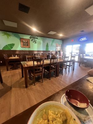 Inside dining area  at Indochine in Sierra Vista