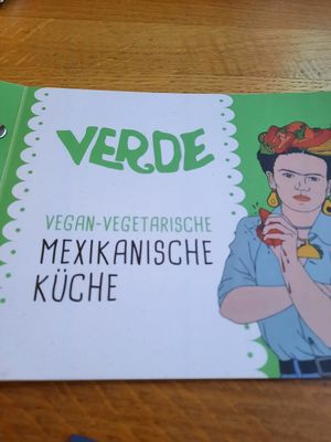 Karte at El Sombrero Verde in Kiel