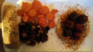 falafel plate at Mataim - Gourmet Falafel in Cologne