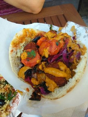 Tasty falafel :) at Mataim - Gourmet Falafel in Cologne