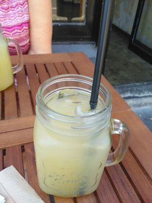Selfmade lemonade at Mataim - Gourmet Falafel in Cologne