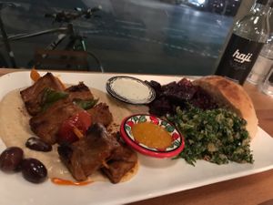 Vegan Schawarma at Mataim - Gourmet Falafel in Cologne