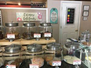 Cookie bar with lots of vegan options! Includes cookies, brownies, and other yummy bars. at Baby Doll Bakery in Wheaton