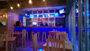 inside at Mashke Vegan Bar in Playa Del Carmen