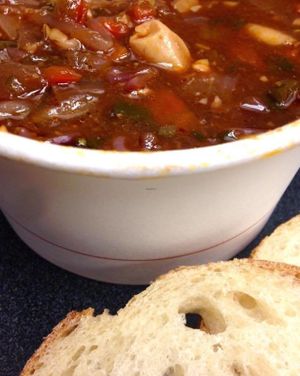 soup of the day: pad thai soup at Market on Front in Missoula