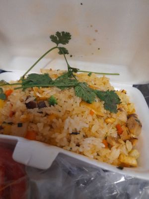 Fried mixed veg at Dinh Y in Ho Chi Minh City