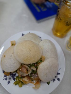 Vegan beef salad at Dinh Y in Ho Chi Minh City