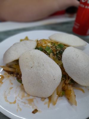 Vegan beef salad at Dinh Y in Ho Chi Minh City