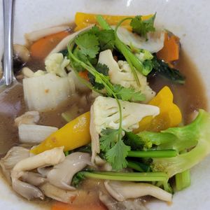 Mixed vegetables at Dinh Y in Ho Chi Minh City