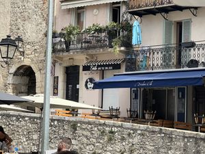 outside view, wasn’t open even though the app said so 😄  at Emilie and the Cool Kids in Antibes