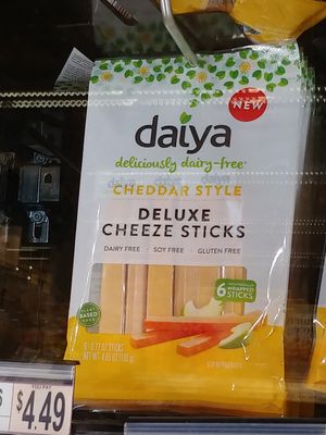 Vegan Cheese Sticks! at Wegmans in Alexandria