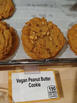 Bakery: Vegan Peanut Butter Cookie at Wegmans in Alexandria