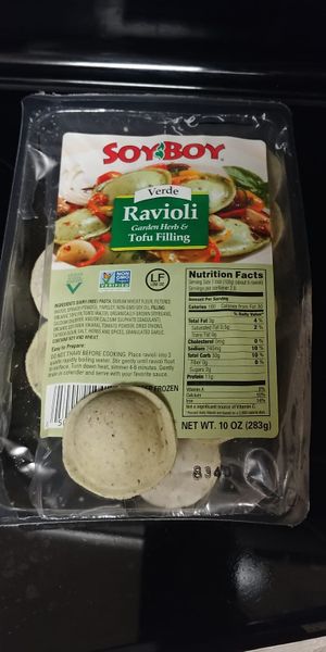 Vegan Stuffed Ravioli at Wegmans in Alexandria