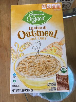 Vegan oatmeal  at Wegmans in Alexandria