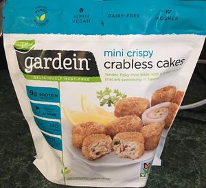 Vegan crab cakes! My sister's favorite at Wegmans in Alexandria